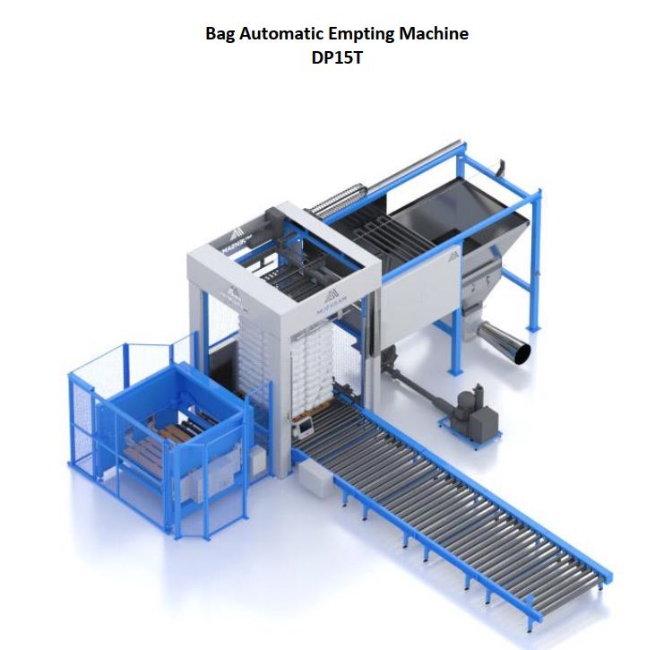 DP15T Automatic bagemptying machine AJ Solutions